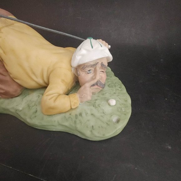 Vintage Arnart Golf Figurine Whimsical Fun Ceramic Statue Taiwan R.O.C. - Picture 4 of 9